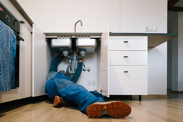 Professional Drain Cleaning technician working in Sloan, NY